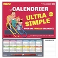  Play Bac - Le calendrier ultra simple pour une famille organisée - De septembre 2021 à décembre 2022. Avec 2 maxi-trombones, 1 crayon, et près de 1000 stickers colorés.
