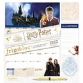  Wizarding World - Frigobloc Mensuel Harry Potter - Avec 2 blocs notes et 1 crayon à papier inclus.