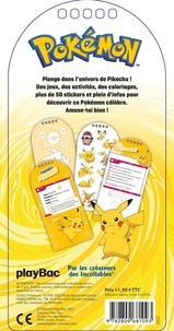 Pikachu. Mon carnet de jeux et d'activités avec des stickers