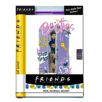 Play Bac - Mon journal secret Friends - Avec un cadenas et un stylo fluo inclus.