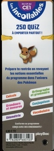 Pokémon Je rentre en CE1, Du CP au CE1, 6-7 ans. 250 quiz de maths et de français