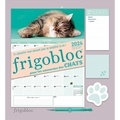  Play Bac - Frigobloc mensuel pour les amoureux des chats - Le calendrier maxi-aimanté pour se simplifier la vie ! Avec un critérium.