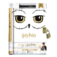  Wizarding World - Harry Potter - Mon journal secret Hedwige - Avec un cadenas et un stylo à encre invisible.