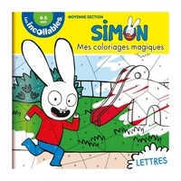 Play Bac - Mes coloriages magiques Simon - Spécial Lettres - Moyenne Section.