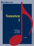 Ludwig Van Beethoven - Beethoven sonates I - pour piano - Partition.