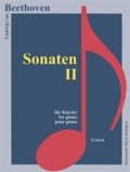 Ludwig Van Beethoven - Beethoven sonates II - pour piano - Partition.