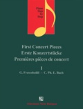  Piano step by step - Premières pièces de concert I - Girolamo Frescobaldi Carl Philipp Emanuel Bach - Pour piano - Partition.