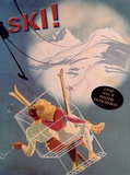  Place des Victoires - Ski ! - Livre avec 8 posters détachables.
