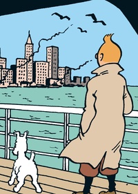 Tintin c'est l'aventure N° 4, février-mars-avril 2020 Hergé et l'envers du rêve américain