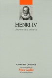 Jean-Paul Desprat - Henri IV - L'homme de la tolérance.