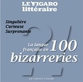 Laurence Caracalla - PLV de 5 ex du Guide la langue française en 100 bizarreries.