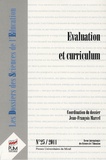 Jean-François Marcel - Les dossiers des Sciences de l'Education N° 25/2011 : Evaluation et curriculum.