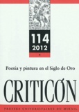 Marc Vitse - Criticon N° 114/2012 : Poesia y pintura en el siglo de oro.