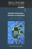 Nathalie Dessens et Wendy Harding - Anglophonia N° 31/2012 : Identités américaines : relations et interactions.