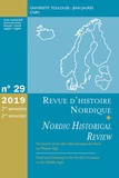 Emmanuel Garnier - Revue d'histoire nordique N° 29, 2nd semestre 2019 : Se nourrir et se vêtir dans les pays du Nord au Moyen Age.