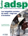  HCSP - ADSP N° 113, mars 2021 : Les inégalités sociales de santé : vingt ans d'évolution.