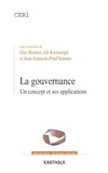 Guy Hermet et Ali Kazancigil - La gouvernance - Un concept et ses applications.