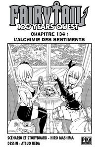 Atsuo Ueda - Fairy Tail - 100 Years Quest Chapitre 134 - L'alchimie des sentiments.