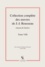 Jean-Jacques Rousseau - Collection complète des oeuvres de J.-J. Rousseau, Citoyen de Genève - Tome VIII.