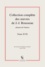 Jean-Jacques Rousseau - Collection complète des oeuvres de J.-J. Rousseau, Citoyen de Genève - Tome XVII.