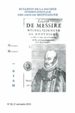  Classiques Garnier - Nouveau bulletin de la Société internationale des amis de Montaigne. VIII, 2010-2, n° 52.