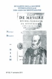  Classiques Garnier - Bulletin de la Société internationale des amis de Montaigne. VIII, 2011-1, n° 53.
