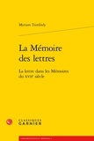 Myriam Tsimbidy - La mémoire des lettres.