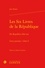 Jean Bodin - Les Six livres République, Livre premier - Republica libri sex, Liber I, Edition latin-français.