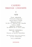  Classiques Garnier - Cahiers Tristan L'Hermite N° 1, 1979 : .