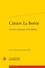  Classiques Garnier - Lectures politiques de La Boétie.