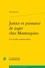 Till Hanisch - Justice et puissance de juger chez Montesquieu - Une étude contextualiste.