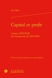 Karl Marx - Capital et profit - Cahiers XVI-XVII des manuscrits de 1861-1863.