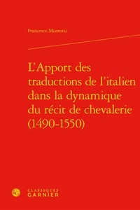 Francesco Montorsi - L'apport traduction de l'itatlien.