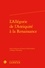 Brigitte Pérez-Jean - L'Allégorie de l'Antiquité à la Renaissance.