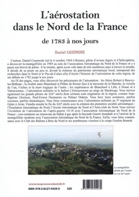 L'aérostation dans le Nord de la France de 1783 à nos jours