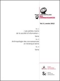 Dominique Vinck - Revue d'anthropologie des connaissances N° 6, 2012 : .