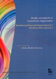 Héba Medhat-Lecocq - Arabe standard et variations régionales - Quelle(s) politique(s) linguistique(s) ? Quelle(s) didactique(s) ?.