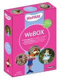 Nathalie Quiquempois - Webox : 10 idées figurines à modeler soi-même - Avec 2 boîtes de WePam (6 couleurs différentes) et 1 moule tête et mains.