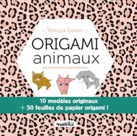 Tetsuya Gotani - Origami Animaux - 10 modèles originaux + 50 feuilles de papier origami.