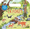 Cécile Chevrel - La forêt - 1 planche de stickers repositionnables à l'infini.