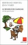 Bertrand Hervieu et Jean Viard - Au bonheur des campagnes (et des provinces).