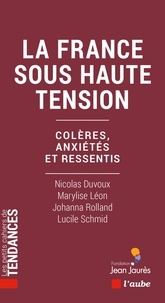 Nicolas Duvoux et Marylise Léon - La France sous haute tension - Colères, anxiétés et ressentis.