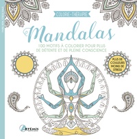  Artémis - Mandalas - 100 motifs à colorier pour plus de détente et de pleine conscience.