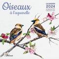  Artémis - Oiseaux à l'aquarelle - Calendrier de septembre 2023 à décembre 2024.