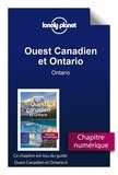  Lonely planet eng - GUIDE DE VOYAGE  : Ouest Canadien et Ontario - Ontario.