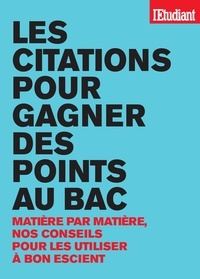 Benoît Falaize - Les citations pour gagner des points au bac.