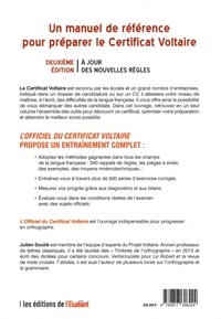 L'officiel du certificat Voltaire 2e édition