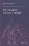 Marie-Christophe Boissier - Biothérapies en rhumatologie.