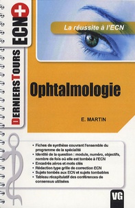 E. Martin - Ophtalmologie.