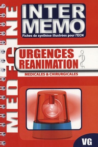  Vernazobres-Grego - Urgences réanimation - Médicales & chirurgicales.